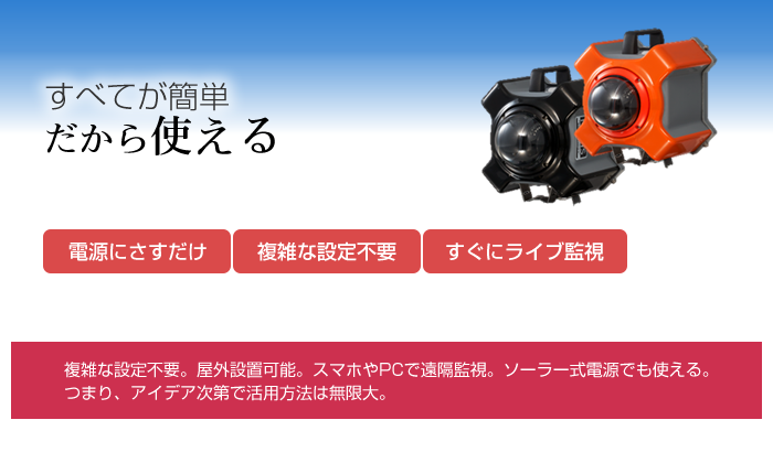どこでも監視カメラ
