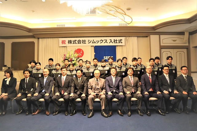 令和4年度新入社員 入社式を執り行いました