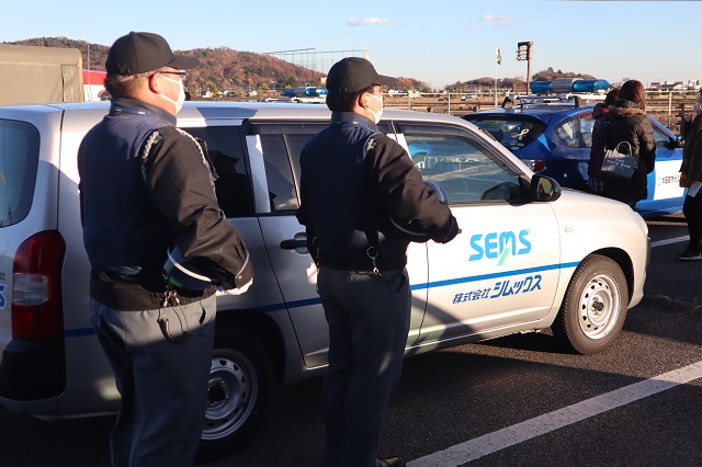 街頭パトロール出発式に参加しました